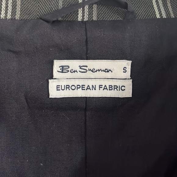 Ben Sherman European Belted Plaid Coat - Picture 3 of 9